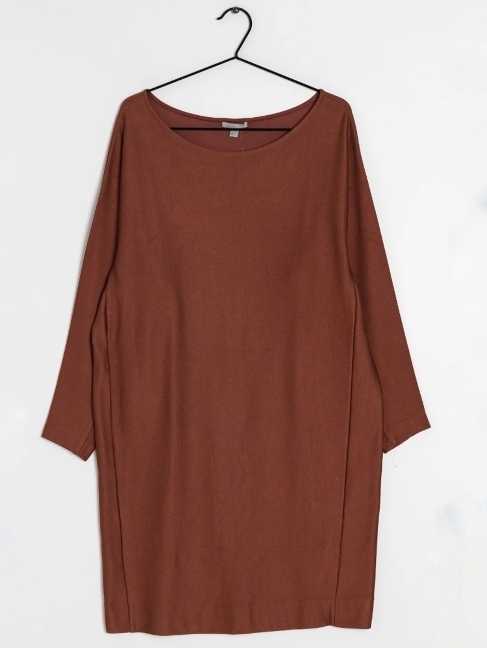 COS Women's Relaxed Fit Long Sleeve Dress - Brown